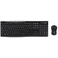wireless combo mk270 tastiera mouse incluso ufficio usb azerty belga nero