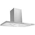 cappa ghb984ix a parete da 90 cm aspirante colore acciaio inossidabile