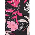 canotta sportiva in tessuto traspirante stampa tropicale allover tropical leaves pink donna large