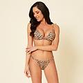 tanga con cinturino regolabile costume essentials / animalier / m/l animalier