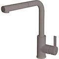 mgkc0243 miscelatore cucina con doccetta estraibile rubinetto monocomando colore tortora mgkc0243
