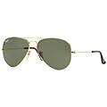 - occhiale da sole aviator large metal rb3025 181