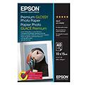 carta fotografica 10 x 15 cm 40pz premium glossy photo paper c13s042153