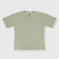 t-shirt serafino in jersey da bambino grigio taglia 6