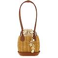 borsa a spalla 'rattan charm shoulder bag'