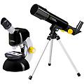 starter kit per telescopio national geographic + pacchetto di ricerca sul microscopio