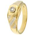 anello uomo oro giallo bianco gl101473