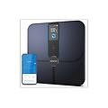 bilancia pesapersone elis nova digitale in vetro temperato con wi-fi e bluetooth 18 parametri di