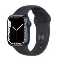 Apple Watch Series 7 Gps 45mm In Alluminio Mezzanotte Sport Mezzanotte