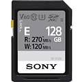 memoria sd-xc 128 gb serie e lettura 270 mb/s scrittura 100 mb/s