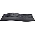 ergo k860 tastiera rf senza fili + bluetooth italiano nero
