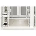 lk1942u810fp armadio rack 19 42u 2055x800x1000mm porta traforata colore grigio disassemblato con