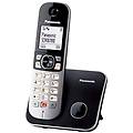 kx-tg6851jtb telefono cordless digitale unità base e ricevitore singolo id chiamante blocco
