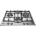 pcn 641 t/ix/har piano cottura acciaio inossidabile da incasso 60 cm gas 4 fornello(i)