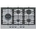 pcs7a5i90 piano cottura 5 fuochi a gas larghezza 75 cm (1 bruciatore wok) in acciaio inox