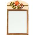 lavagnetta per magneti in ceramica e legno country