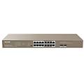 teg1118p-16-250w switch di rete non gestito gigabit ethernet (10/100/1000) supporto power over