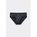 slip cotone superior stampa cagnolini uomo blu taglia 5
