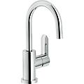 miscelatore lavabo con scarico 1 1/4 serie sand sa99338/2cr cromato ottone