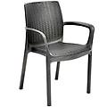 Keter Set 8 Pezzi Sedia Bali Mono Grafite Per Arredo Giardino Robusto E Elegante