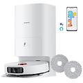 - robot aspira e lavapavimenti vacuum x10+ con stazione di svuotamento all-in-one station
