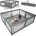 willow xl box pieghevole per bambini 0-48 mesi ampio spazio 187 cm x 207 cm x 68 cm box per neonati