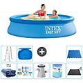 - piscina fuori terra in giro 244x61 cm blu include accessori coordinati a418
