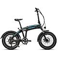 bicicletta elettrica pieghevole eddy x 20 pollici. batteria 250w 48v14a