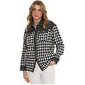 giacca camicia nero-bianco