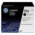 toner nero 55x per lj p3015 12. 500 pag (conf 2 pz)