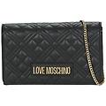- borsa donna love a spalla / tracolla in ecopelle trapuntata nero bs22mo73 jc4079 piccola