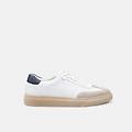 sneaker in pelle da uomo bianco