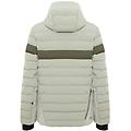 sapporo m giacca da sci uomo white/green 46