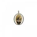 ciondolo madonna oro giallo e bianco 803321714874