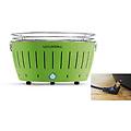 lotusgrill barbecue a carbonella portatile xl verde lg g435u gr grill