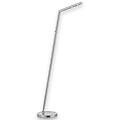 lampada led da terra calima nichel satinato