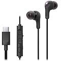 ha-fr9uc auricolare cablato in-ear musica e chiamate usb tipo-c nero