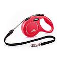 new classic in corda guinzaglio per cani colore rosso taglia m 5m