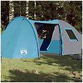 - tenda da campeggio a cupola per 4 persone blu impermeabile