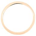 fede mantovana leggera 4 mm oro rosa collezione fede leggera 375/1000 oro rosa