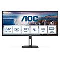 monitor 34 2k 1440p curved black cu34v5c bk