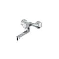 miscelatore temporizzato per lavabo/lavello con bocca girevole 200mm serie minimal 08135 cromato