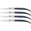 steak-sets set da bistecca liscio 4-pz. blu