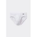 slip "l'indistruttibile" in cotone superior uomo bianco taglia 7