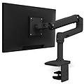 supporto monitor scrivania portata 10 kg vesa 100 x 100 lx series braccio da tavolo black 45 241