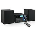 compatto hi fi ah 2350 bt mp3 usb dab black 2x 10w 122350