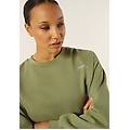 Freddy Felpa Donna Corta Comfort Fit In Felpa Poliestere Oil Green Donna Extra L