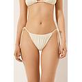 brasiliana lacci costume shiny satin donna avorio l