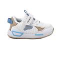 sneakers da bambino bianco con strap taglia 20