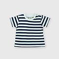 t-shirt in jersey da neonato blu taglia 3m